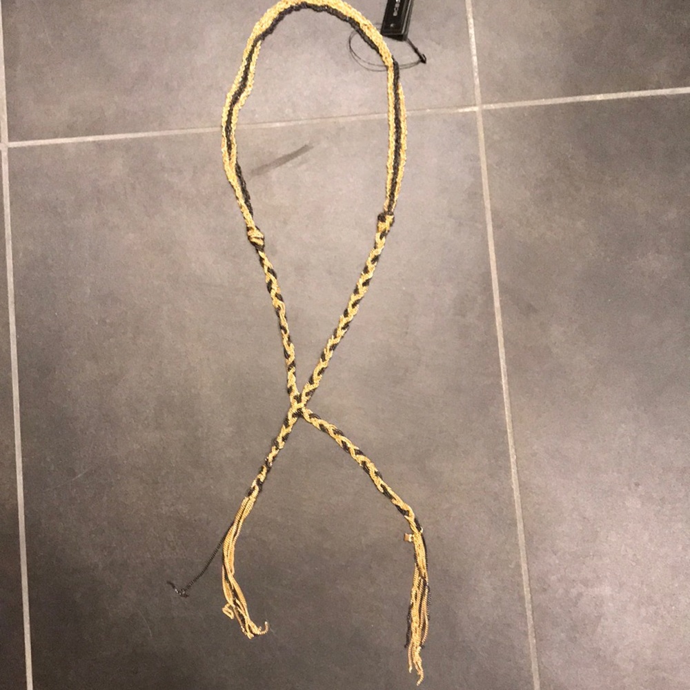 BCBG wrap necklace